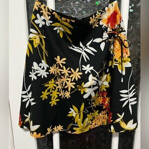 Floral print A line skirt Size 14